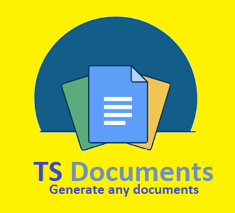 TS Documents - Generat pdf, word or html documents from salesforce data - Click to see some example